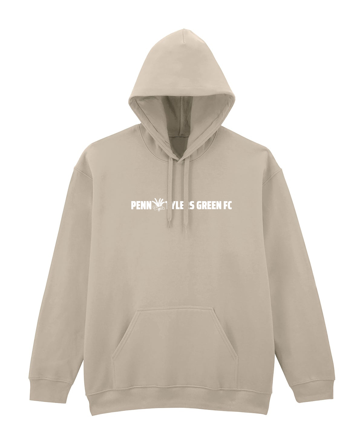 Sand PTGFC Statement Crest Hoodie