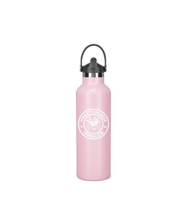 Light Pink PTGFC Stainless Steel Water Bottle